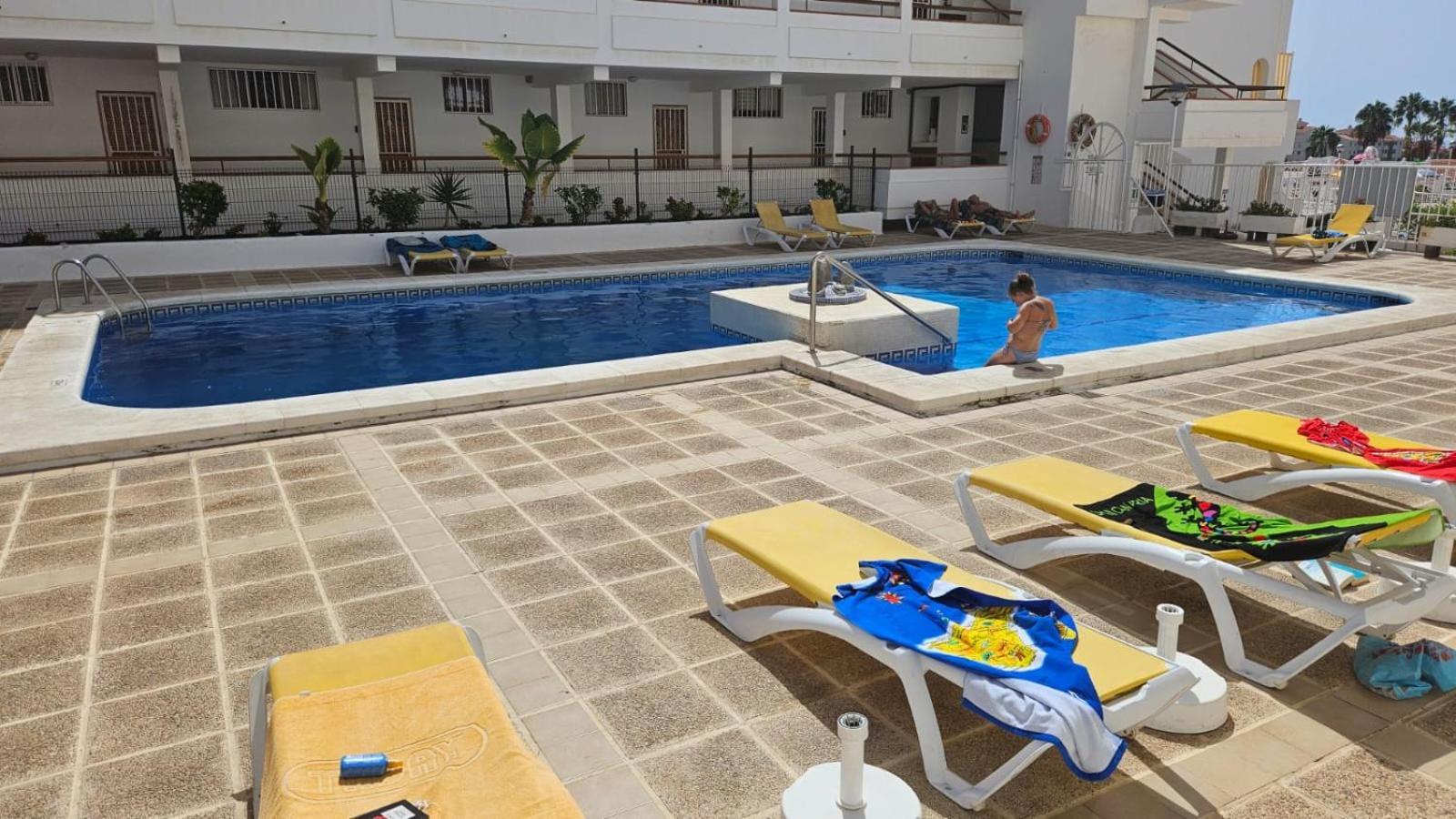 Parque Margarita, Terraza Vista Piscina Daire Los Cristianos  Dış mekan fotoğraf