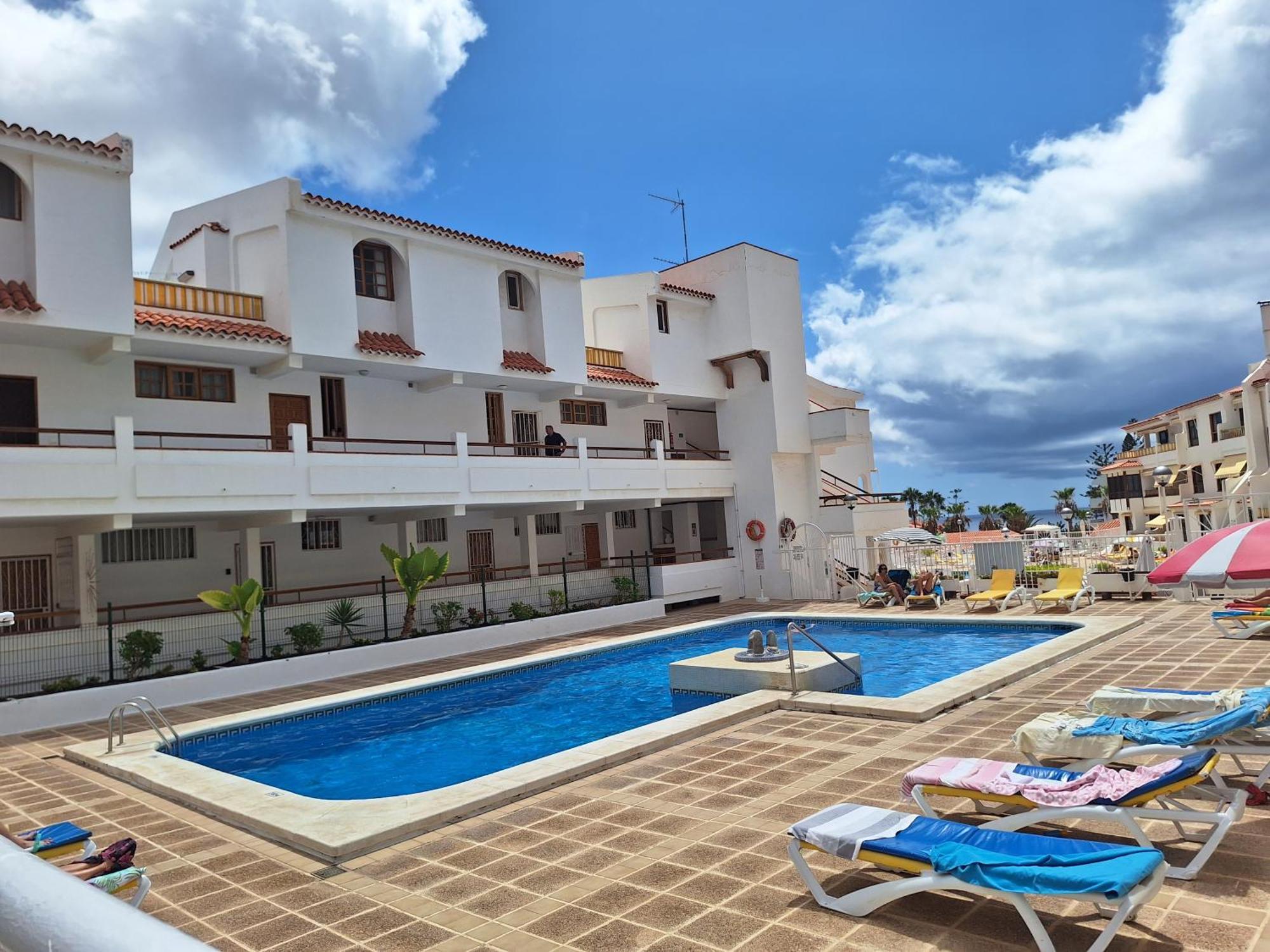 Parque Margarita, Terraza Vista Piscina Daire Los Cristianos  Dış mekan fotoğraf
