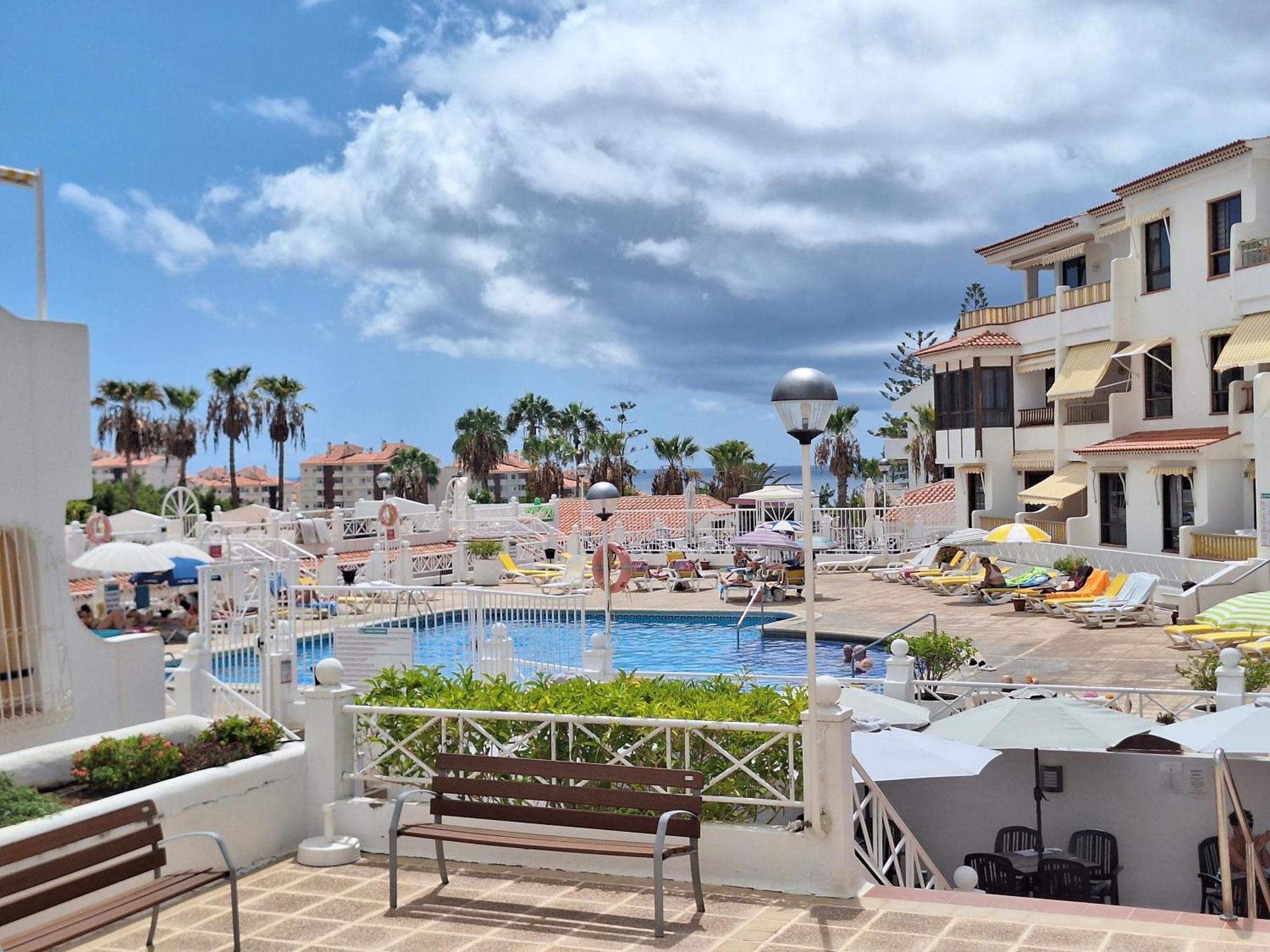 Parque Margarita, Terraza Vista Piscina Daire Los Cristianos  Dış mekan fotoğraf