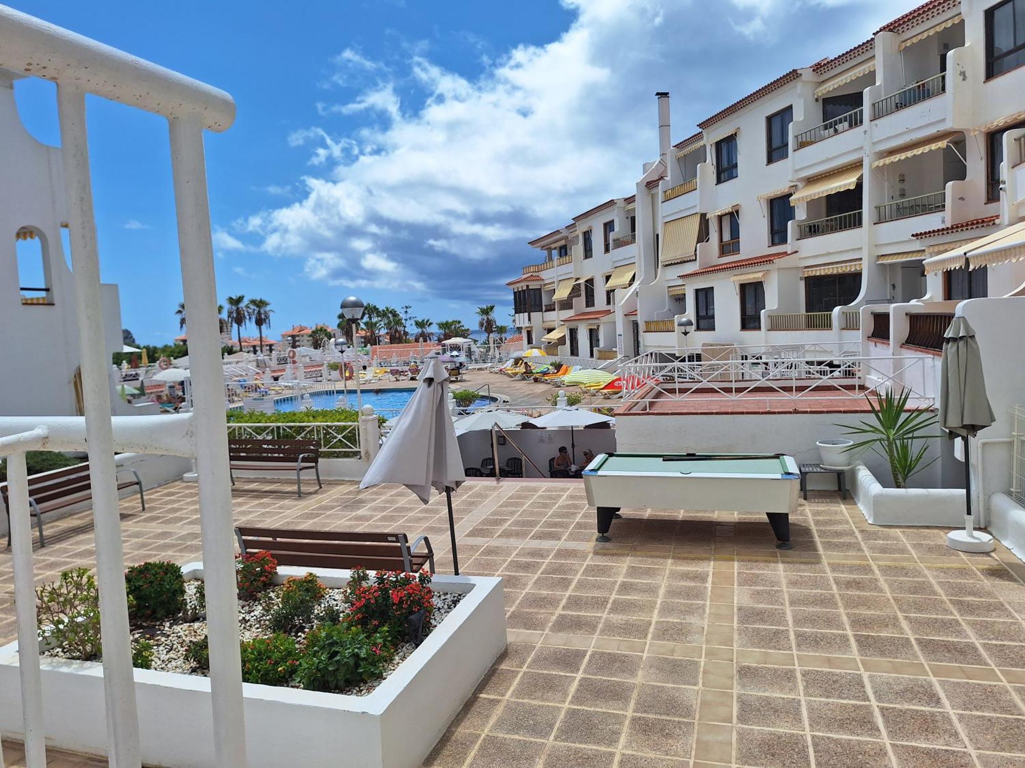 Parque Margarita, Terraza Vista Piscina Daire Los Cristianos  Dış mekan fotoğraf