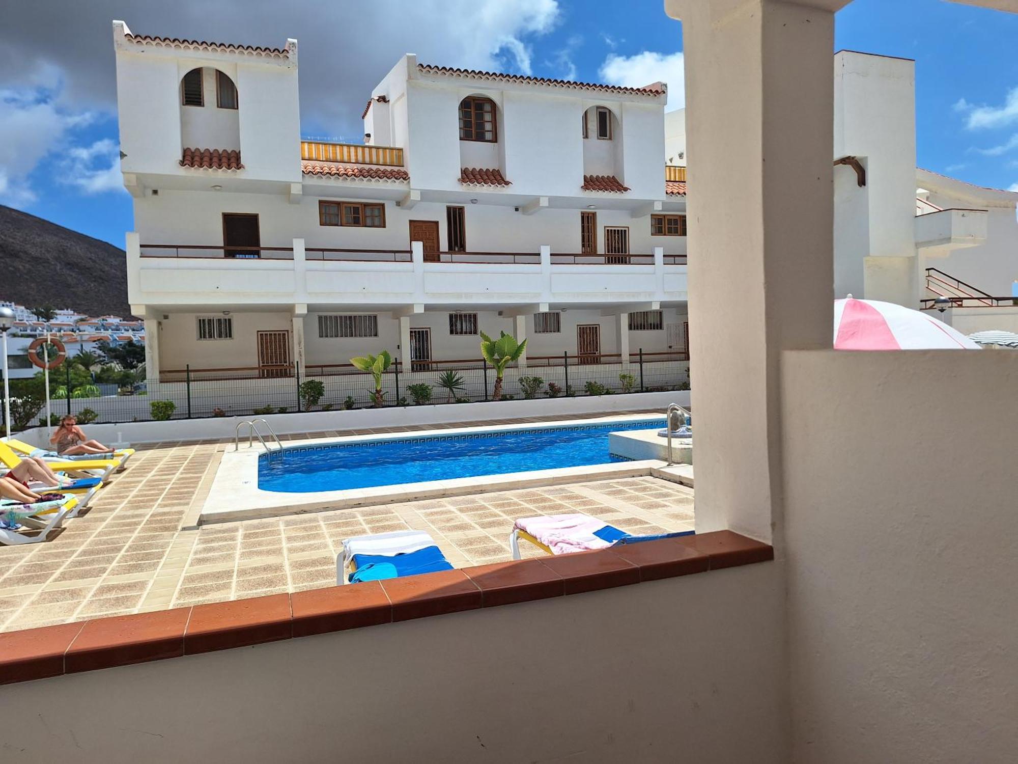 Parque Margarita, Terraza Vista Piscina Daire Los Cristianos  Dış mekan fotoğraf