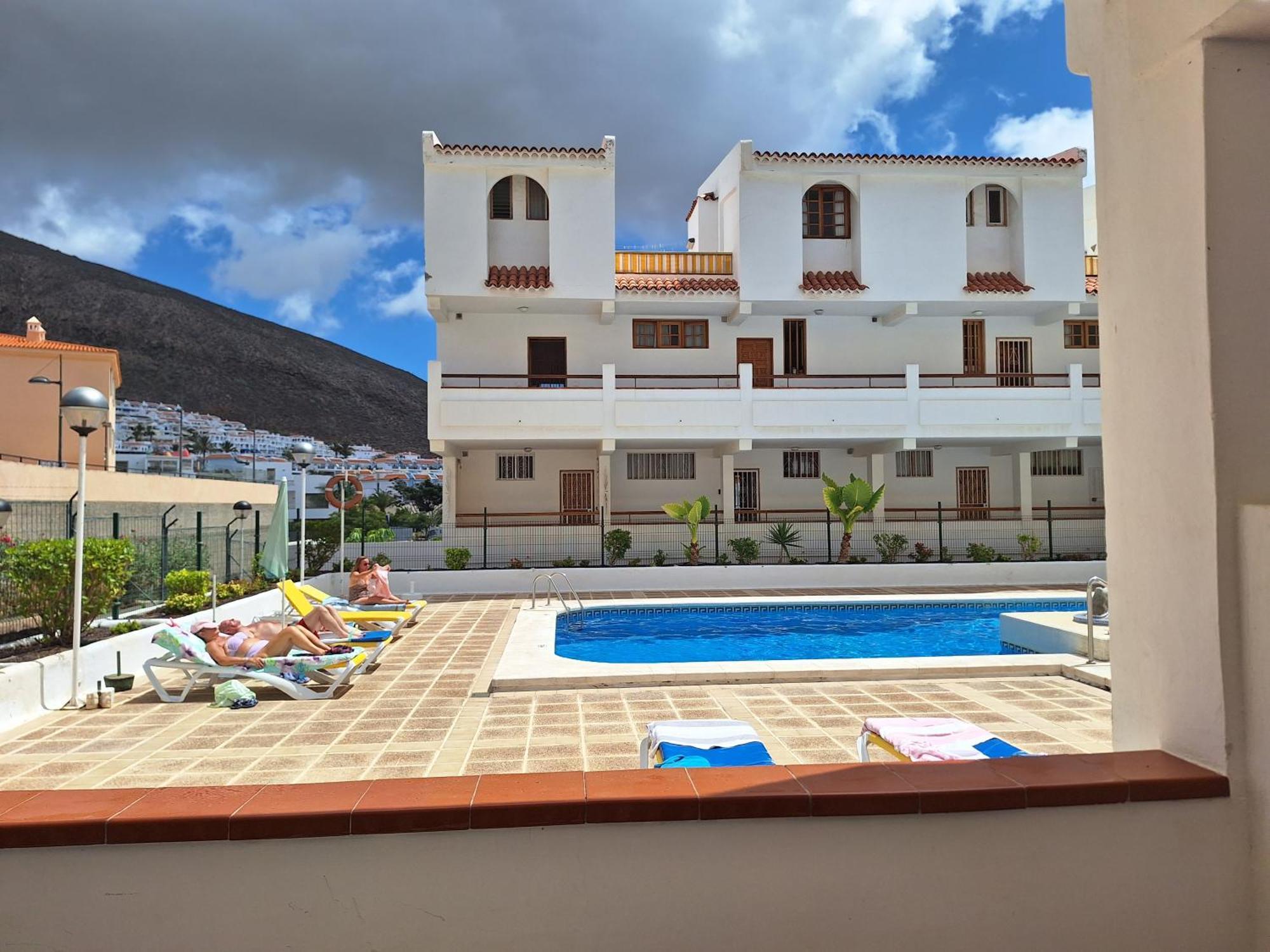 Parque Margarita, Terraza Vista Piscina Daire Los Cristianos  Dış mekan fotoğraf