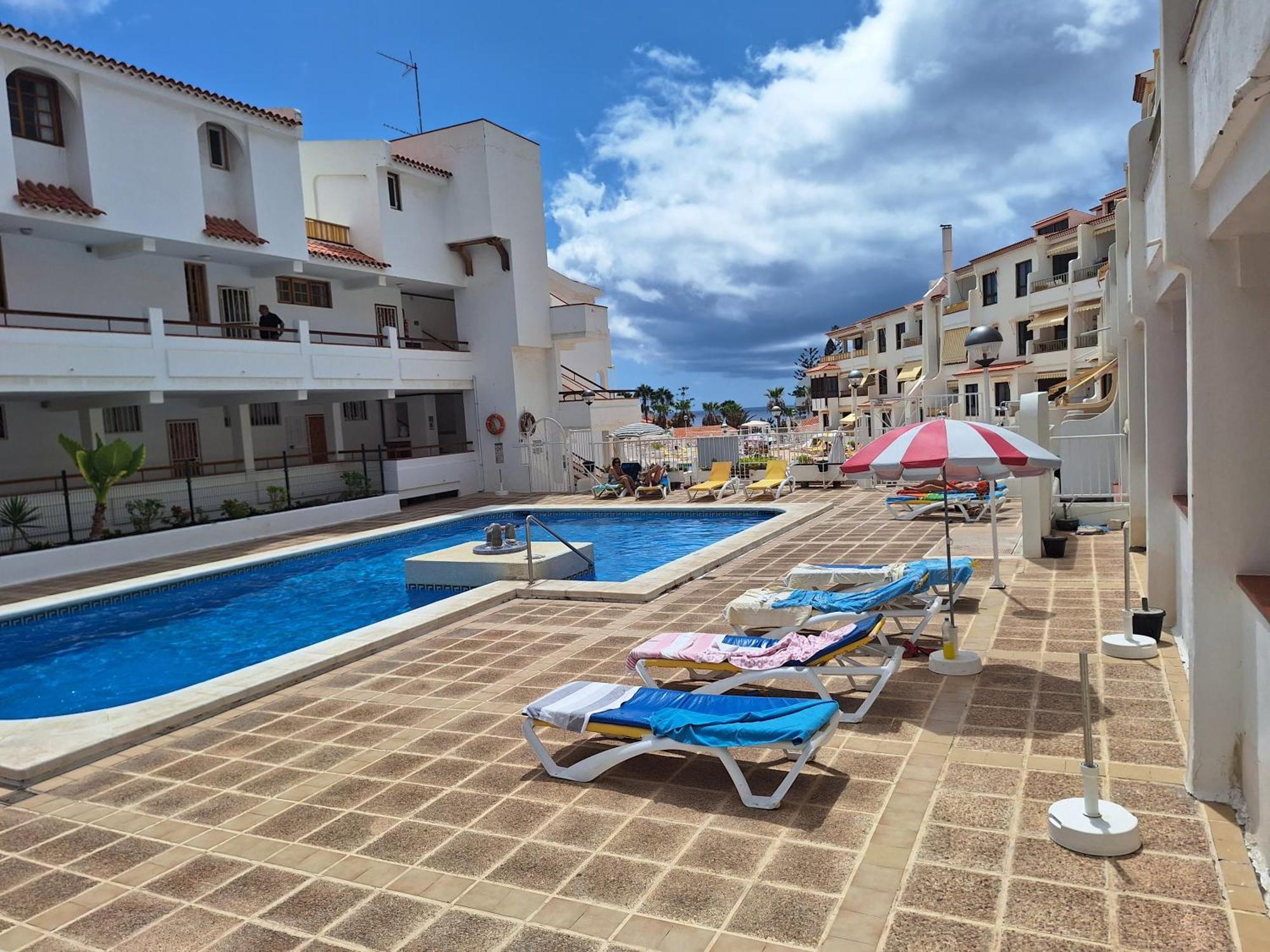 Parque Margarita, Terraza Vista Piscina Daire Los Cristianos  Dış mekan fotoğraf