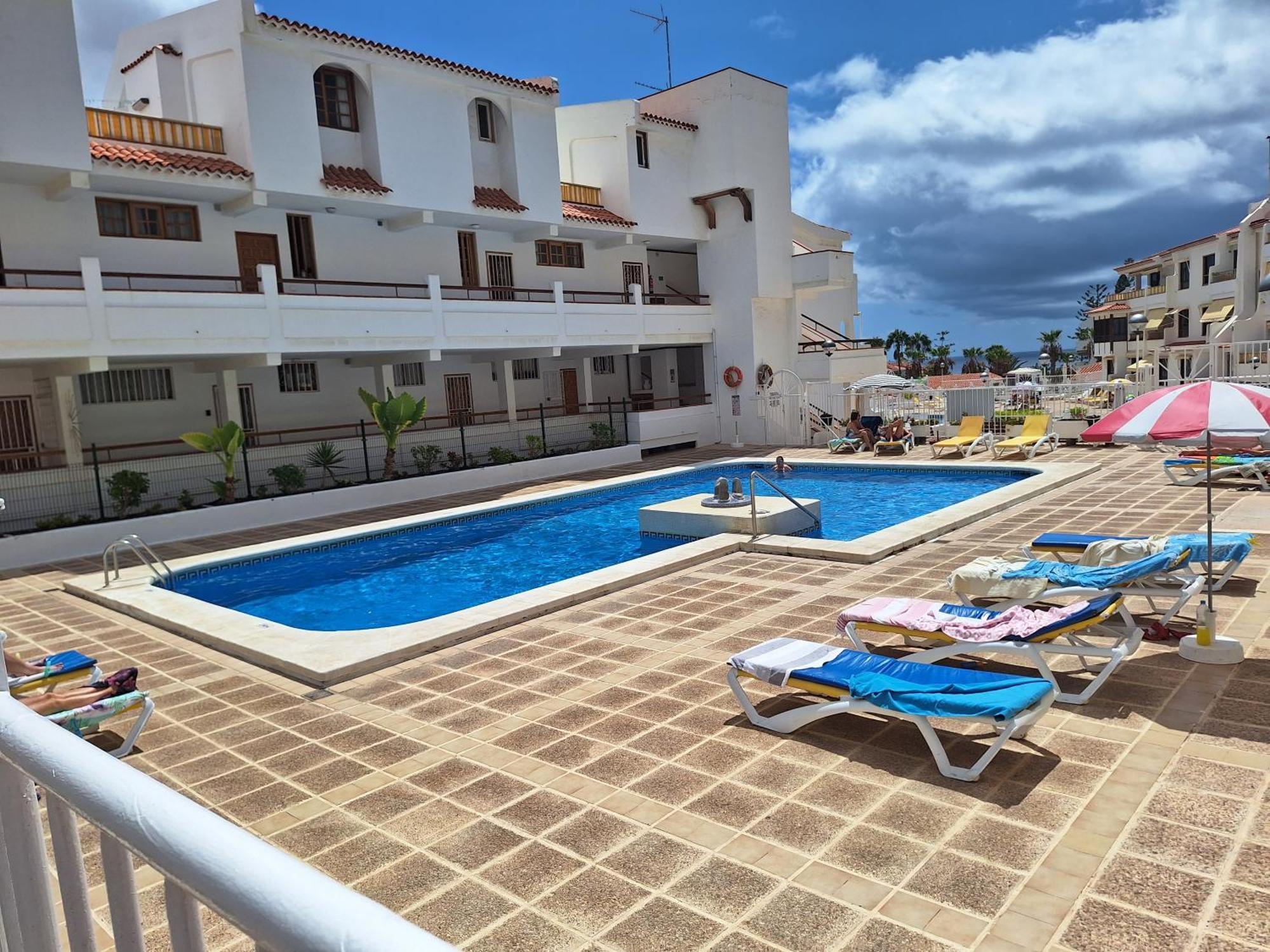 Parque Margarita, Terraza Vista Piscina Daire Los Cristianos  Dış mekan fotoğraf